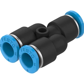 فیتینگ مدل Festo Push-in Y-connector NPQE-Y-Q6-E-F1A-P10